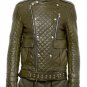 Balmain Quilted Nappa Leather Biker Jacket &acirc;�� New