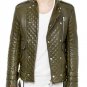 Balmain Quilted Nappa Leather Biker Jacket &acirc;�� New