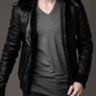 PRORSUM LONDON FUR COLLAR LEATHER JACKET – NEW