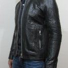 FREDO FERRUCCI Python Snakeskin Leather Jacket – New FREDO FERRUCCI Python Snakeskin Leather Jacket – New