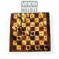 Handmade Hand Crafted Mini Wooden Chess Vintage Traveller Chess Set