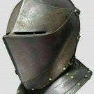 Halloween New Medieval Antique Knight Armor Closed Warrior Helmet ~ Medieval Arm