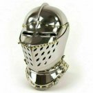 Halloween Medieval Combat Bascinet Helmet / Steal Armor Helmet/ Barbute Steel Ar