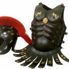 Troy Helmet Medieval Greek Best Armor Spartan Costume Muscle Jacket Gift Item