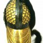 Medieval Brass Roman Helmet Antique Spartan Helmet Armor Replica Vikings Cosplay