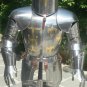 Medieval wearable knight crusador templar armor suit vintage costume with sword