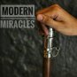 Brass Walking Stick With Telescope Handle Wooden Walking Stick