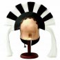 Halloween Helmet Greek Corinthian Medieval Spartan Knight Plume Armor Black Gift
