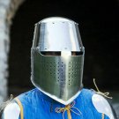 Medieval Crusader Helmet, Medieval Knight Armour Helmet~ Bucket Helmet Gift item
