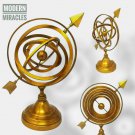 11" Nautical Brass Armillary | Antique Style Nautical vintage Brass Armillary