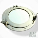 15" Aluminium Porthole Port Window Ship Cabin Porthole Round Nautical Wall Decor