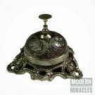 Maritime Antique Brass Silver Desk Bell Service Bell Calling Bell Counter Bell