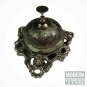 Maritime Antique Brass Silver Desk Bell Service Bell Calling Bell Counter Bell