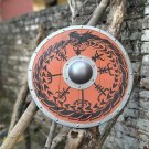 Viking Dragon Shield ~ Wooden Round Viking Warrior Shield ~ Knight Cosplay Shiel