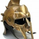Medieval Antique Gladiator Helmet Maximus Ancient Knight Greek Roman Helmet