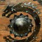 24" Medieval Armor Viking Round Shield Black Dragon Design & LARP Warrior Wood