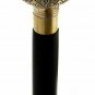 Antique nautical 3 fold brass handle wooden walking stick victorian canes gift