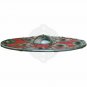 Round shield Medieval Larp Warrior Wood & Steel Viking Armor Templar Shield Gift