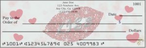 Just a Little Kiss Checks