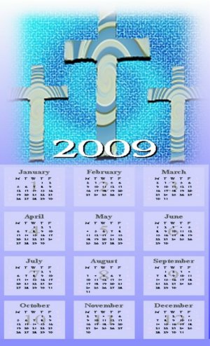 TRINITY CROSS CALENDAR