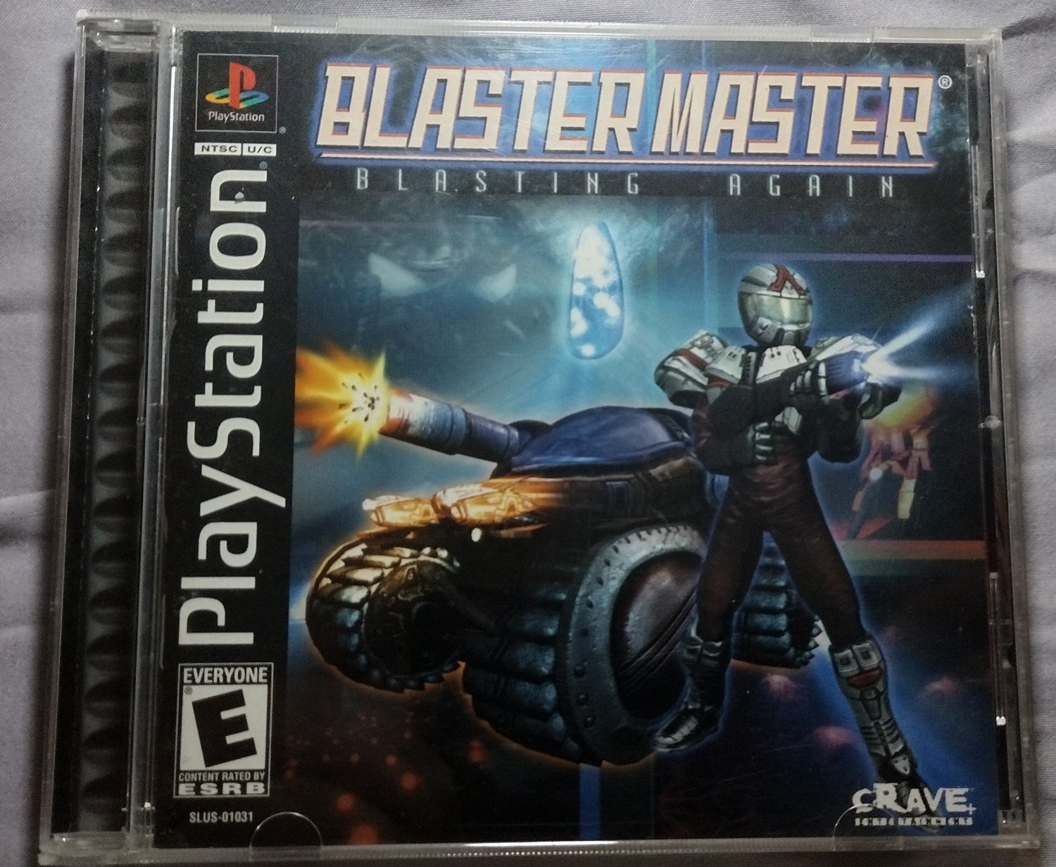 Blaster Master Blasting Again -- PS1 -- Complete CIB