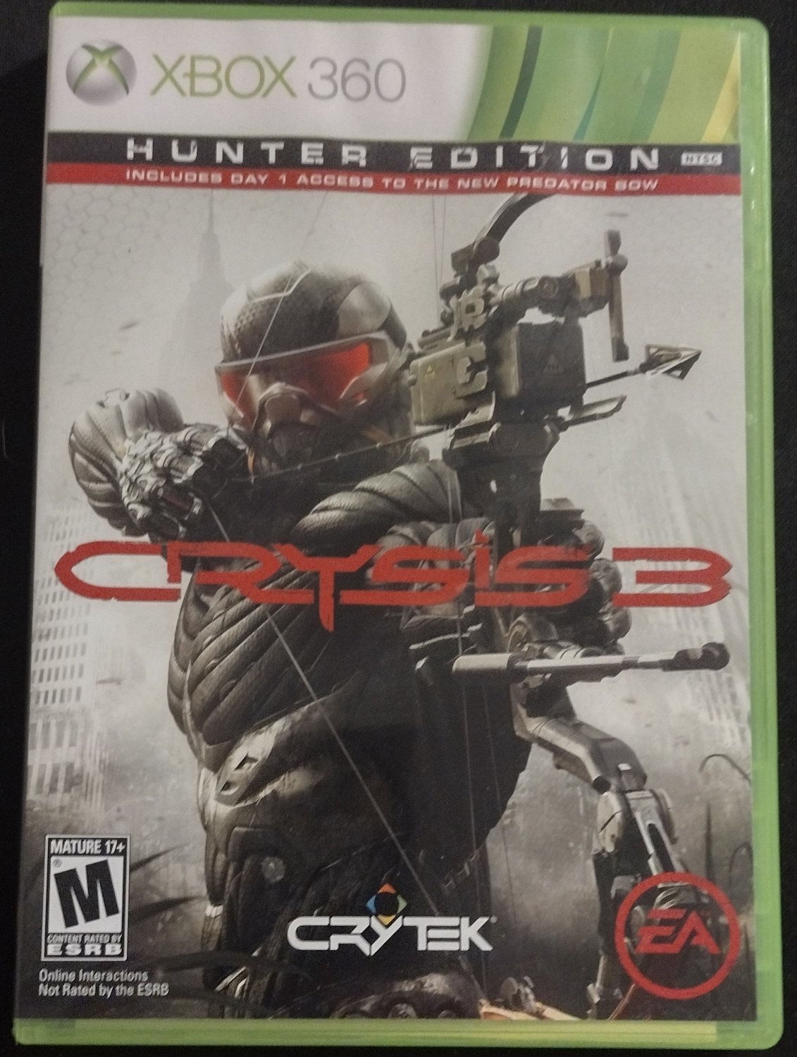 Crysis 3 [Hunter Edition] -- CIB Xbox 360