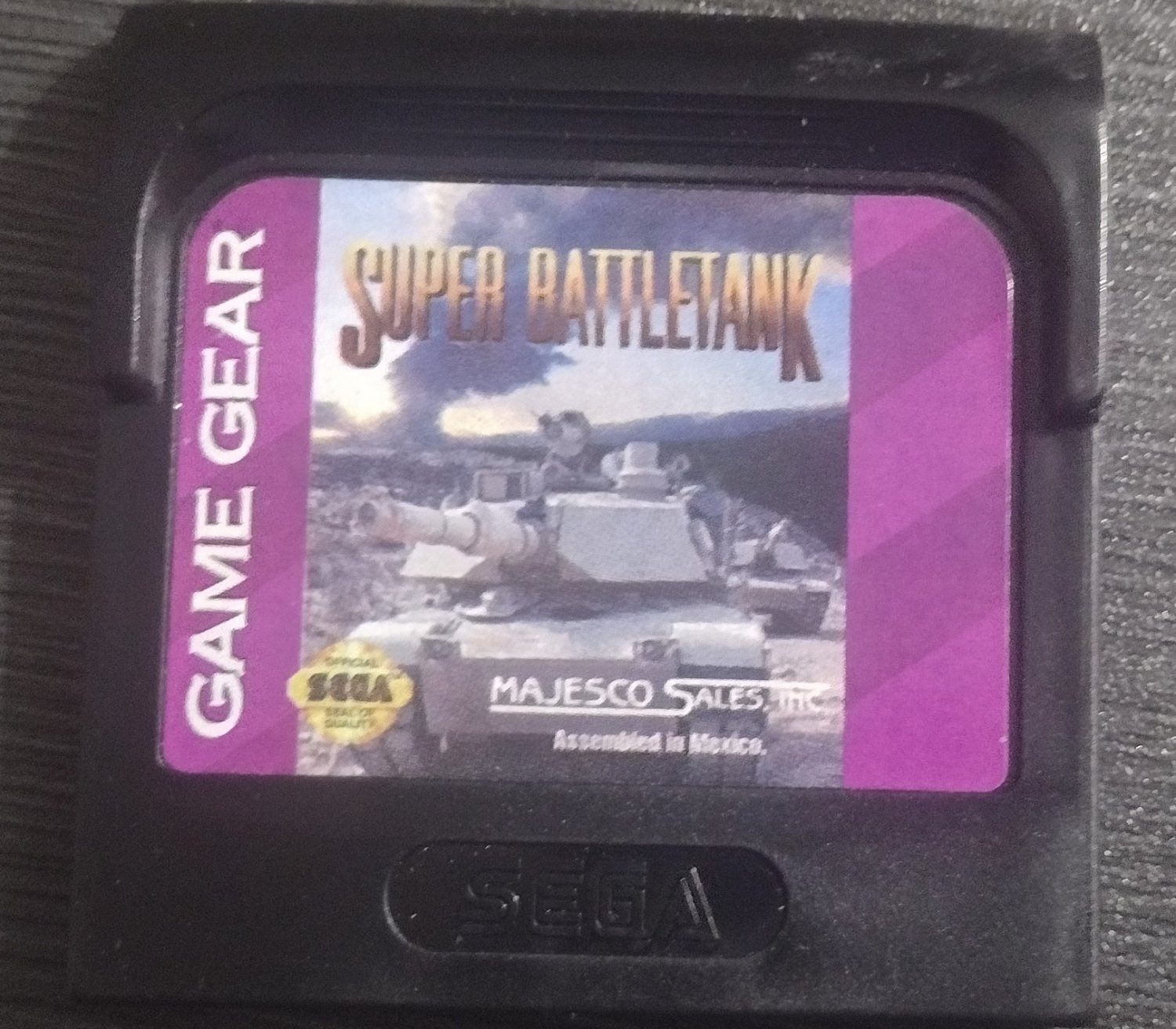 Super Super Battletank -- Sega Game Gear