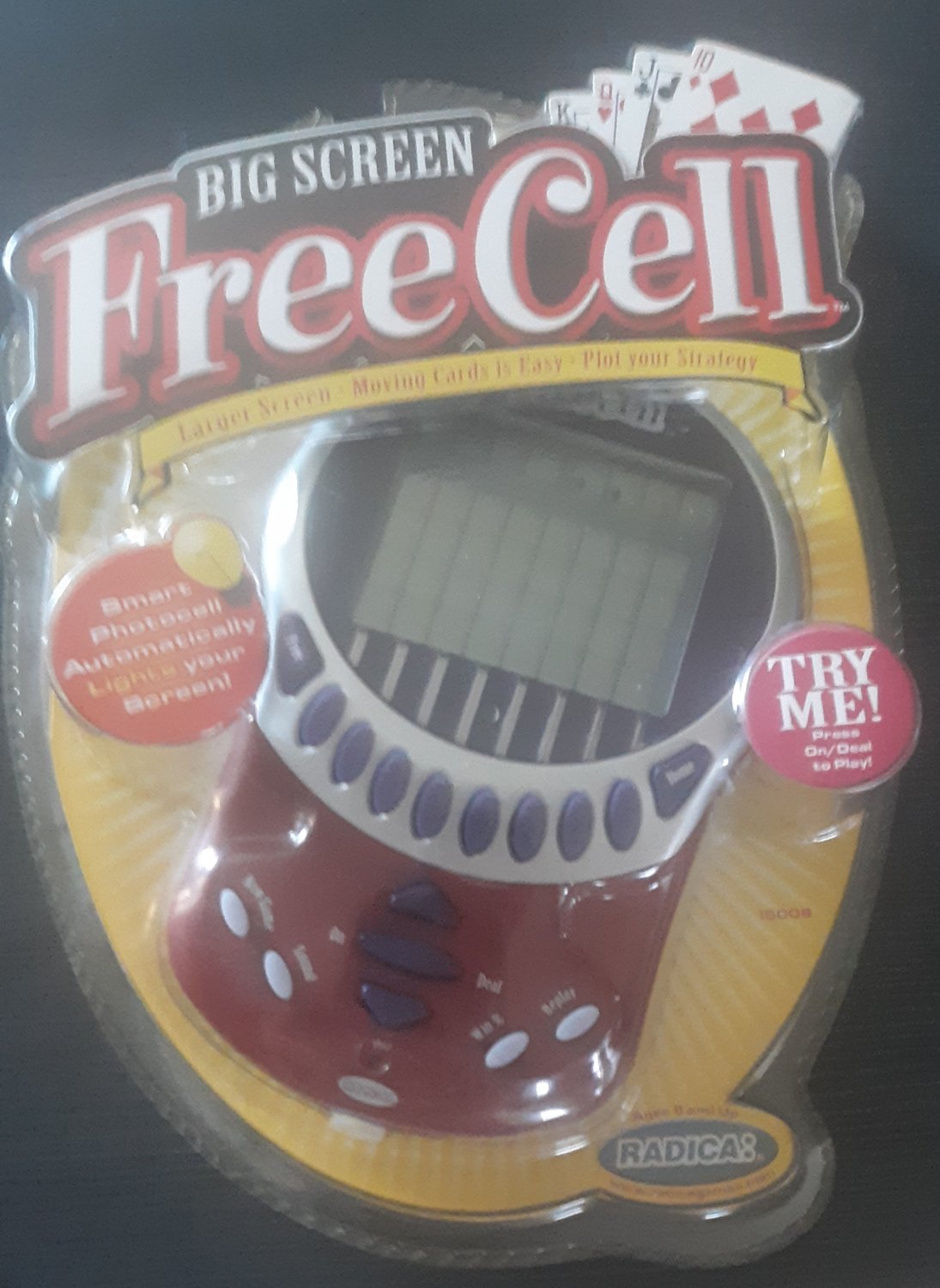 Radica Big Screen Free Cell  .. New