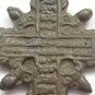 A FIERY FLOWERING CROSS IS VERY RARE. 17-18 CENTURY. 49mm. â„– 309