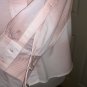 Calvin Klein Cream Peach Long Sleeve Blouse Size Small