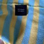 RONDINA New York NWT Stretch Blue Yellow Cardigan Sweater Size Medium