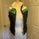 Old Navy Multi Color Women's Winter Ski Nylon Zip Quilted Puffer Vest Jacket S