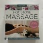 Heat-Retaining Volcanic Basalt Hot Stone Massage Kit with Massage Technique Book