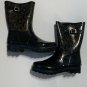 Michael Kors MK Logo Rain Boots - Black size 9