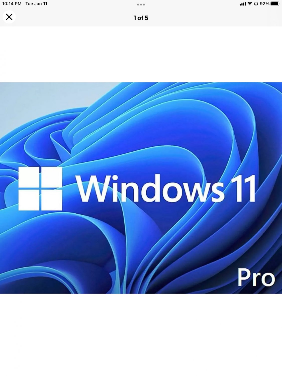 Windows 11 Pro DVD Pkg With Key