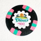 $100 Dunes Chip, Las Vegas, Absolutely Perfect Condition