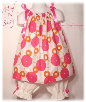 Special Request Order for Mrs. Martin - Sassy - Pillowcase Dress and Pantaloons