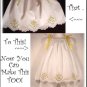 Pillowcase Dress Pattern - And Easy Instructions - Make It Today - Sent By Email - Free Shipping