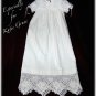 Special Request for Mary Ann - Infant Christening Gown from Family Vintage Table Runner