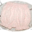 For Hillary Only - White Squiggly Vintage Chenille Diaper Cover