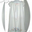 Kathrine and Katie - Vintage Peasant Style Lamb Pillowcase Dress and Chenille Pantaloons - Pants