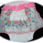 Pink - Vintage Hankie Onesie  - Vintage Inspired Altered Baby Couture