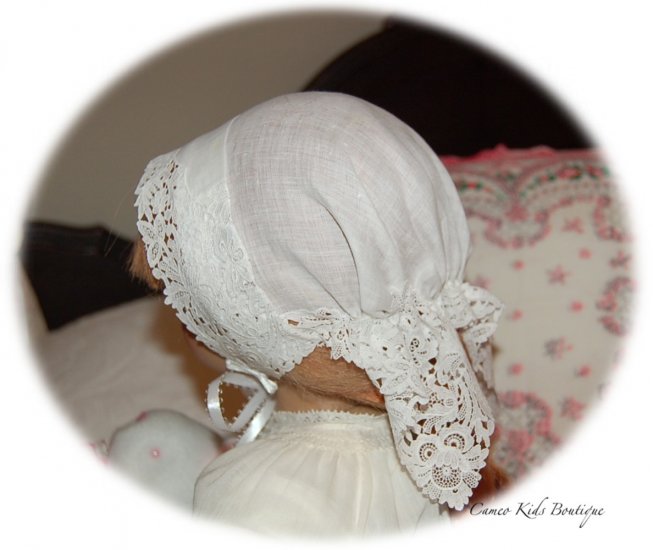 Baby Vintage Christening Hanky with Poem Gift Hankie