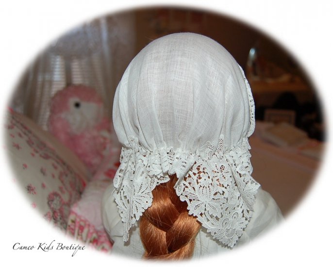 Vintage Christening Hanky with Poem Gift Hankie