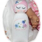 Special Request for Donna Light - Sock Baby with Vintage Embroidered Embellishments