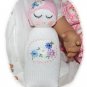 Special Request for Donna Light - Sock Baby with Vintage Embroidered Embellishments