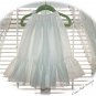 Custom Order for Mandi D. Only - White Eyelet Christening Pillowcase Dress and Pantaloon Set