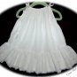 Custom Order for Mandi D. Only - White Eyelet Christening Pillowcase Dress and Pantaloon Set