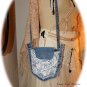 Jean Pocket Purse with Vintage Lace