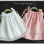 Custom Order  for Mary Stricklen Only - 2 Vintage Pillowcase Dresses with Fabric Ties